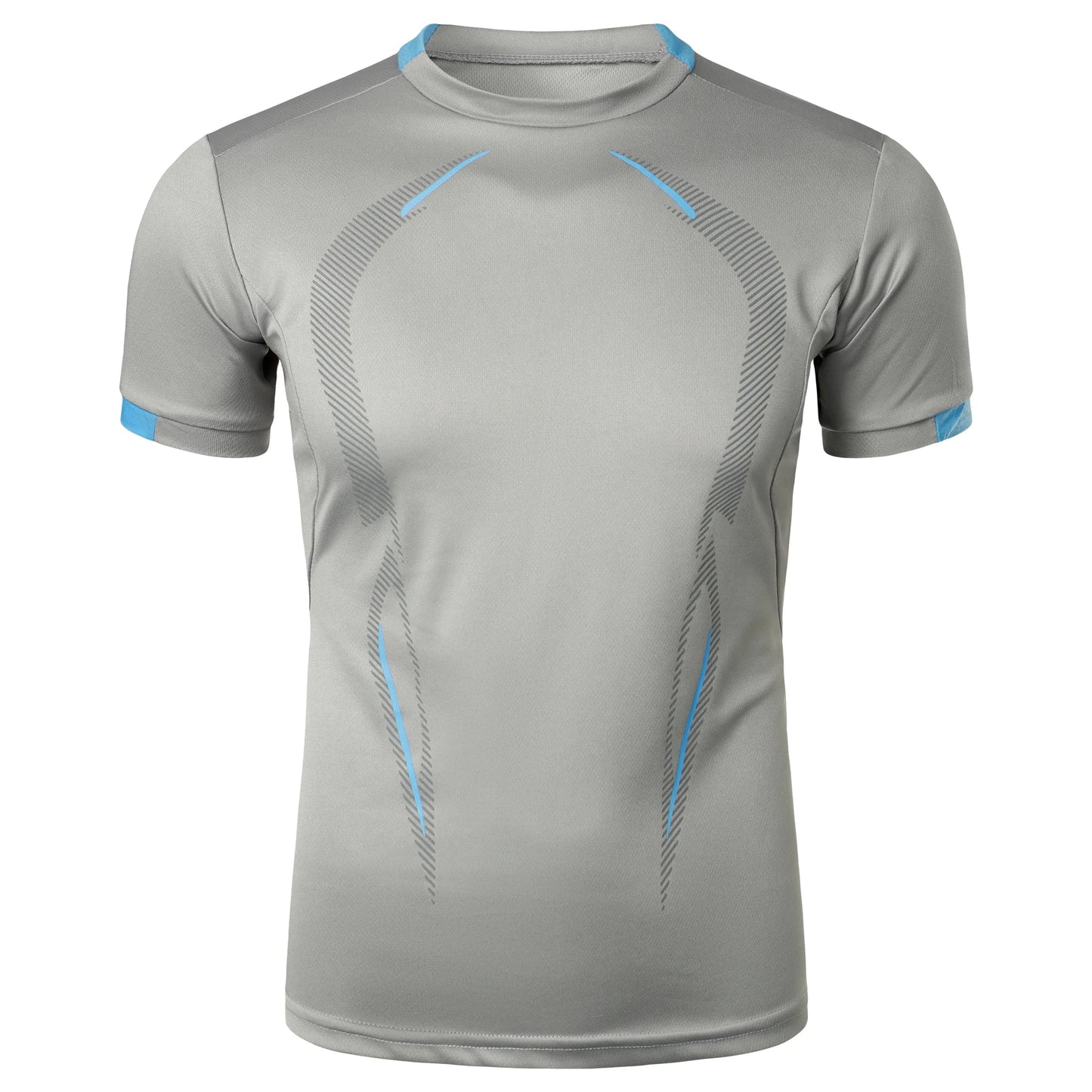 Summer men’s fitness sports training Breathable short sleeve quick drying clothes men’s sports fashion short sleeve