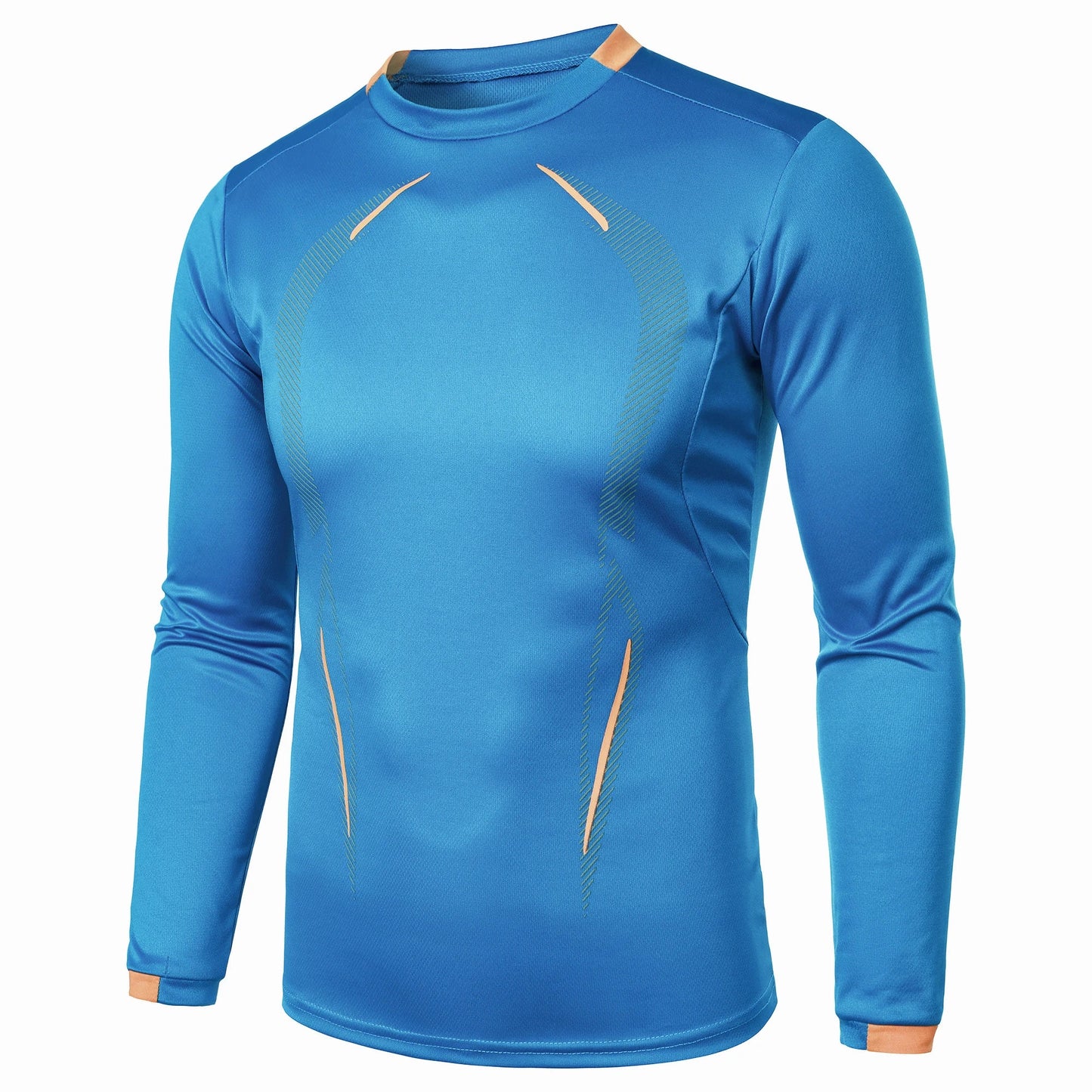 Summer men’s fitness sports training Breathable short sleeve quick drying clothes men’s sports fashion long sleeve