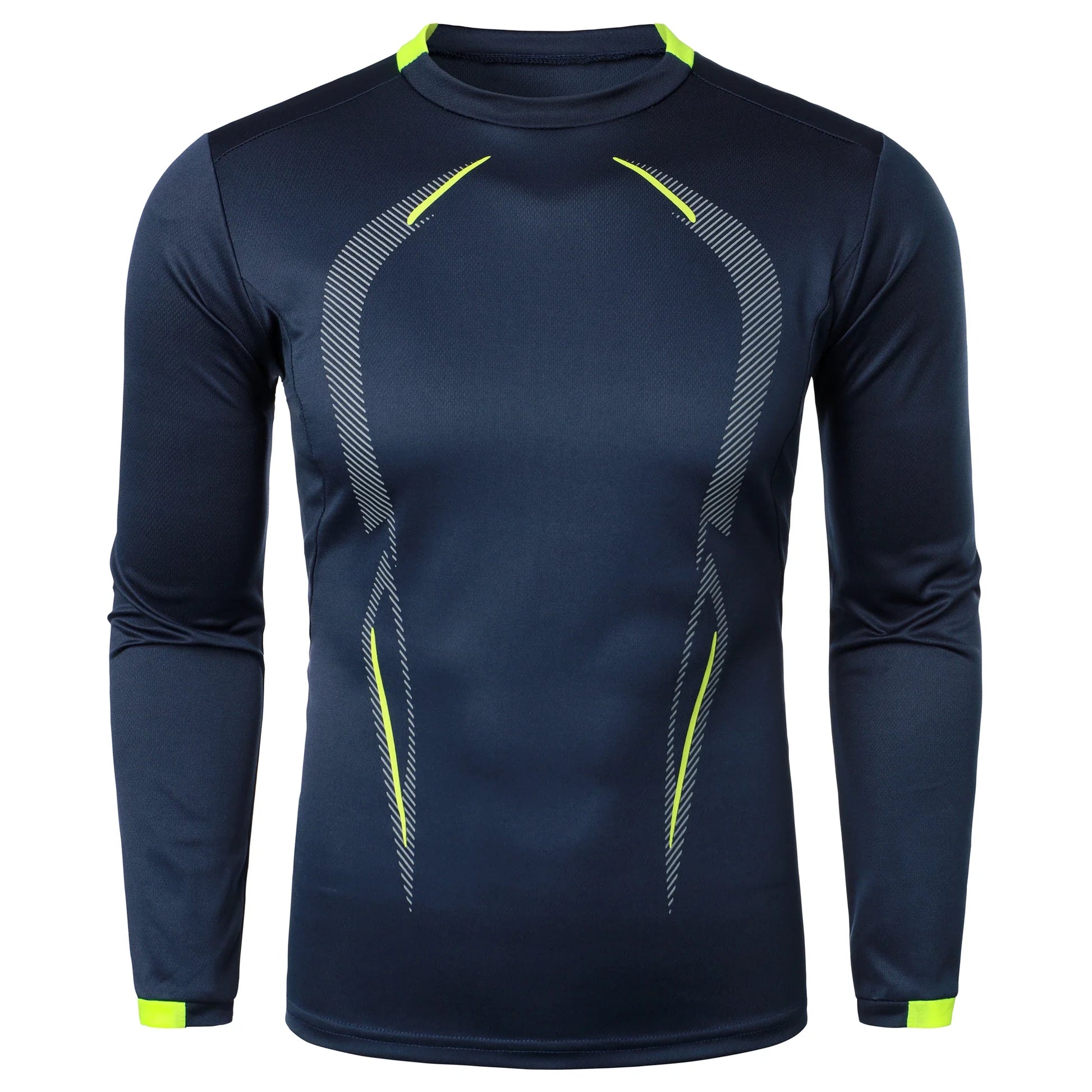 Summer men’s fitness sports training Breathable short sleeve quick drying clothes men’s sports fashion long sleeve