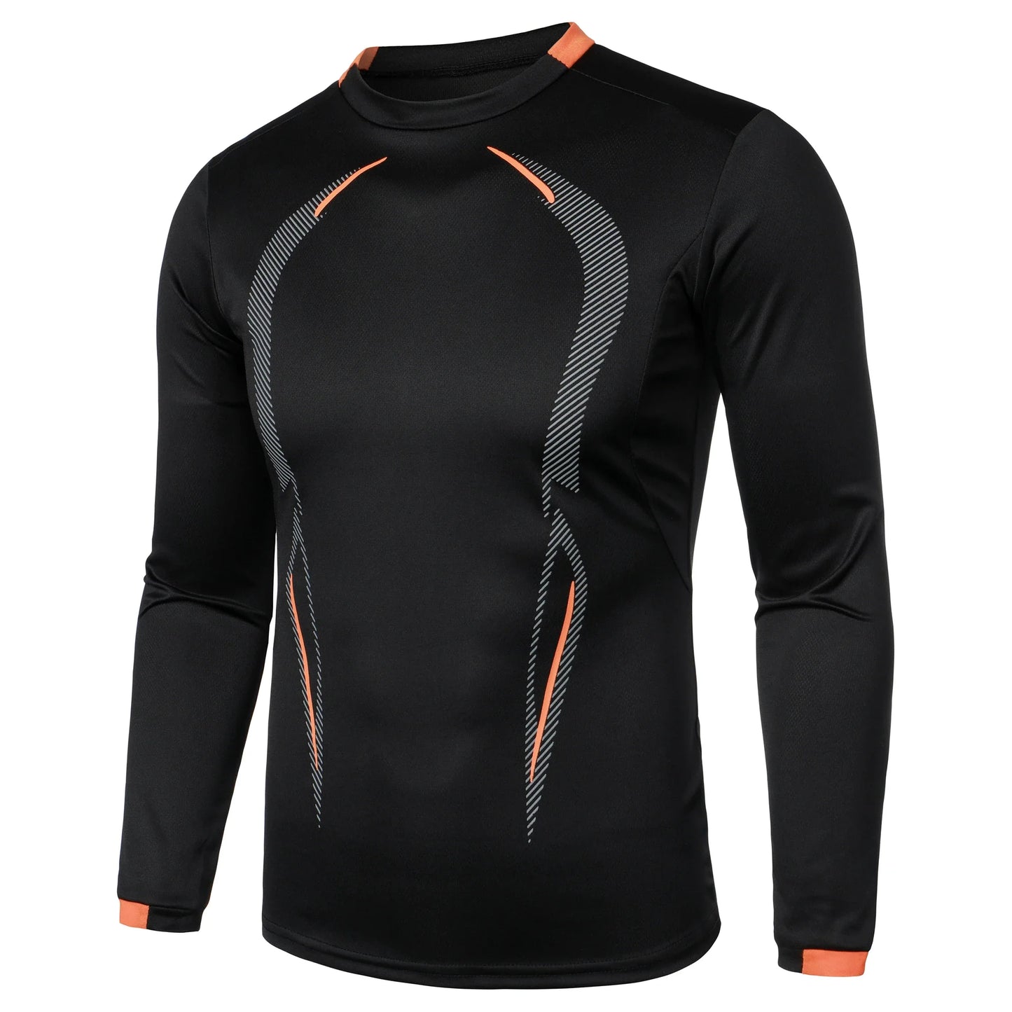 Summer men’s fitness sports training Breathable short sleeve quick drying clothes men’s sports fashion long sleeve