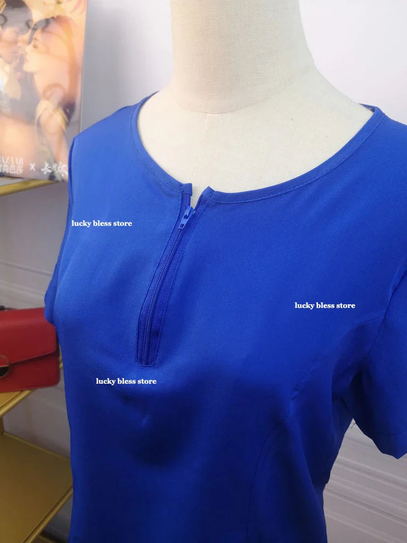 Surgical Uniforms Woman Scrub Set Medical Nurse Beauty Salon Workwear Clinical Scrubs Top + Pant Spa Doctor Nursing