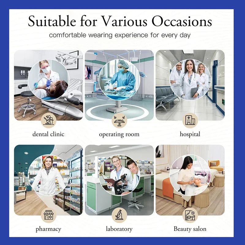 Surgical Uniforms Woman Scrub Set Medical Nurse Beauty Salon Workwear Clinical Scrubs Top + Pant Spa Doctor Nursing