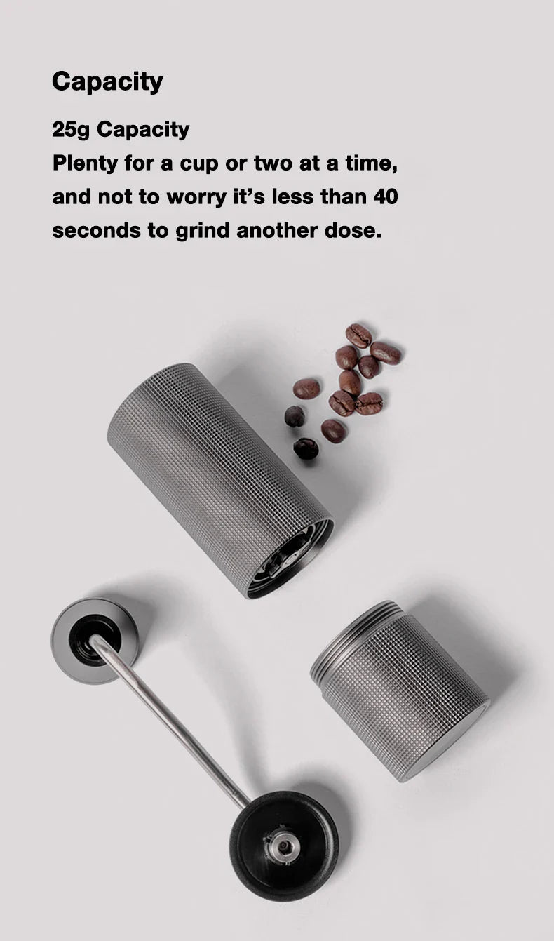 TIMEMORE Chestnut C2S Manual Coffee Grinder New Upgrade Integrated Metal Body Portable Hand Grinder Great For Travel