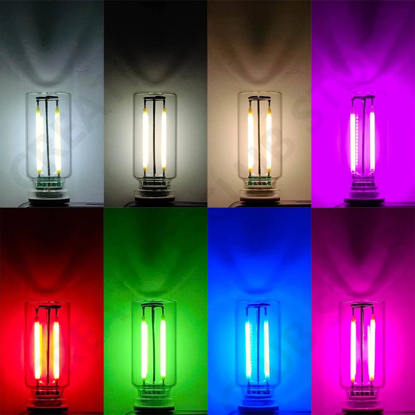 USB Touch Control LED Night Light Atmosphere Light Edison Bulb Incandescent Lamp LED Filament Light Bulb Bedroom