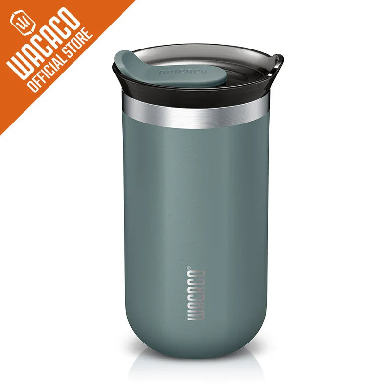 WACACO Octaroma Vacuum Insulated Coffee Mug Double-wall Stainless Steel Travel Tumbler 6/10/15 fl oz thermo Valentines