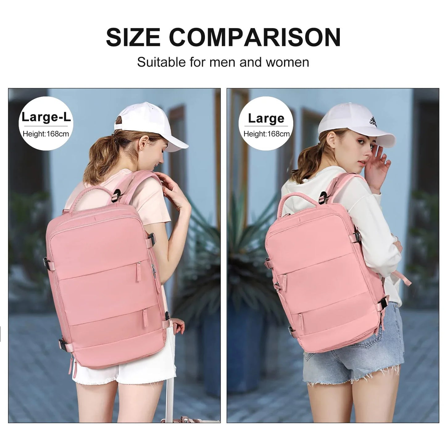 Women Travel Backpack Wizzair Cabin Backpack 40x30x20 Airplane Large Capacity Waterproof Casual Bag Suitcase Laptop